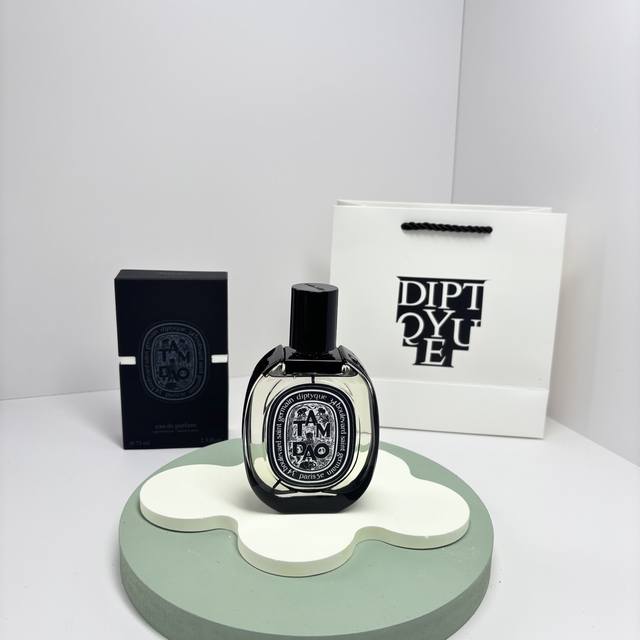 原单品质 Diptyque蒂普提克黑标 檀道 75Ml Diptyque蒂普提克黑标檀道 Eau De parfum 75Ml Made In France *