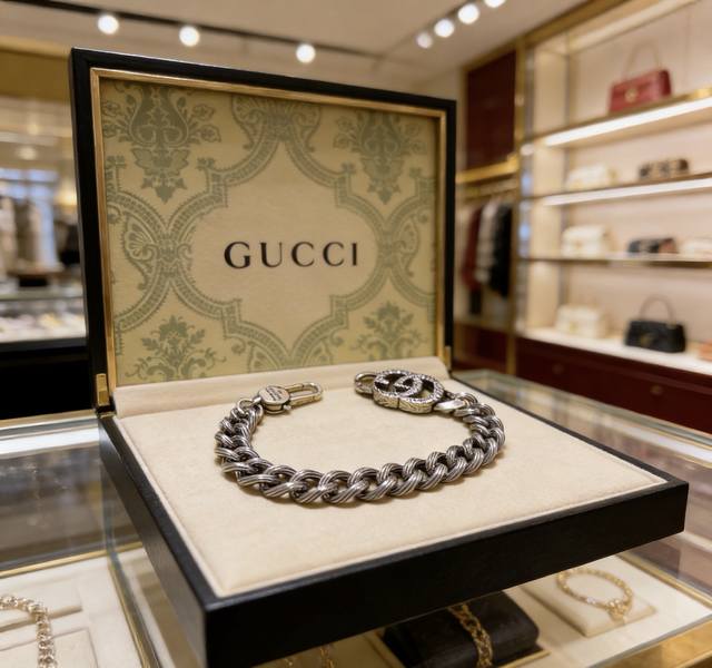 2026最新出炉奢华古驰手链。高端品牌定制 手链中的天花板 豪华阵容设计理念 Gucci古驰手链最新款的经典款 精致无论款式 质感 都是绝对的顶尖Feel 只要