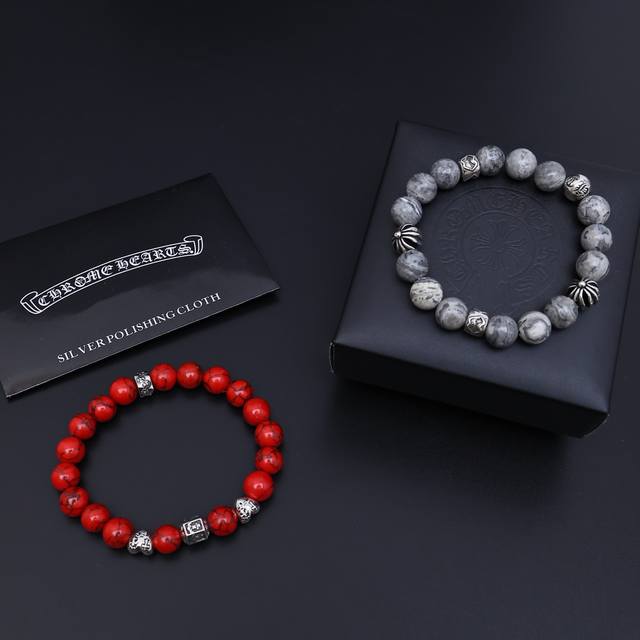 情人节七夕之礼 太帅爆了最新款克罗心 不爆不发 厂家直销 原版一比一复刻 克罗心复古手串