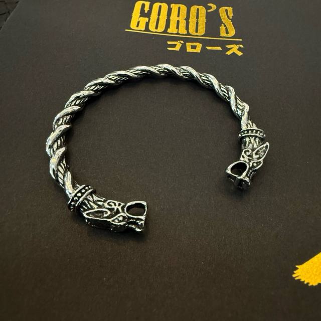 新品上架 Goro’S高桥吾郎开口手镯 顶级版本 认准独家拍摄 主攻高端市场 绝对区别普通版本！图片产品细节与Z批一致！原版制作工艺 精工品质 纯手工打造 ～正
