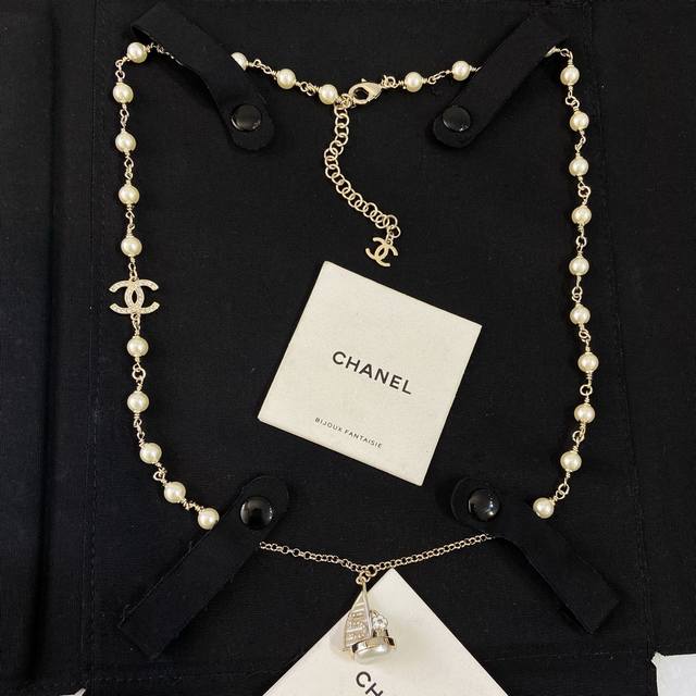 Xm1038 香 儿 小帆船毛衣链