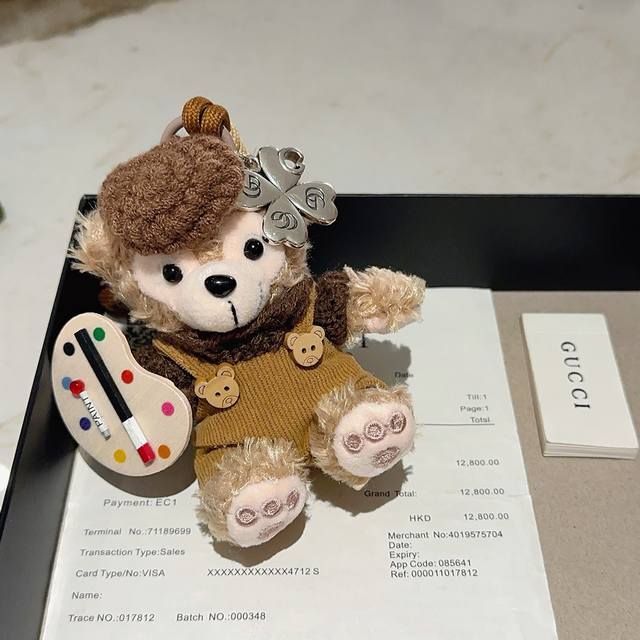 2026款古驰爆款来袭 新品发布 古驰钥匙扣古驰包包扣 最新款包包挂饰档次更高明星同款Anger Forest系列双G经典款联名设计理念钥匙扣系列 细节对版做旧