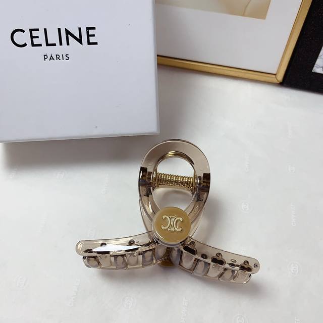 celine塞林 Celine凯旋门抓夹 爆款亚克力抓夹 韩版小仙女必入单品 宝藏款 闭眼入推荐款 单个