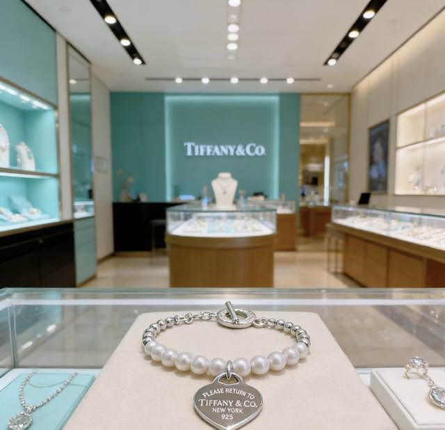 正品新款蒂芙尼手链 Tiffny&Co. 专柜精工版本 多元素玛瑙银风格手链 明星同款 复古做旧风 原版复刻 纯手工打造 正品开模潮流时尚必备 男女均可佩戴 情