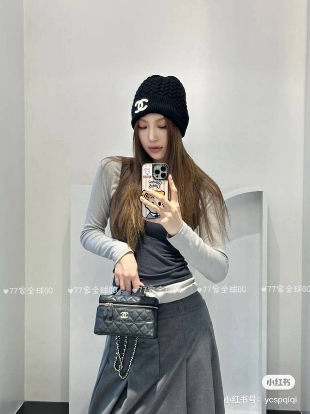 Chanel香奈儿针织毛线帽