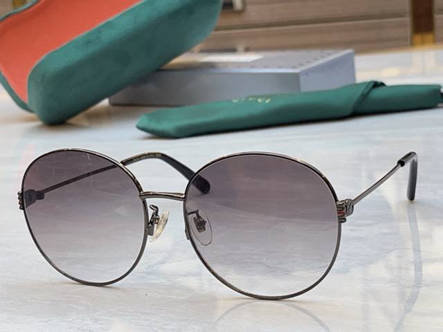 Gucc* 古*驰新款太阳镜，Gg1280，Size:53口22-145