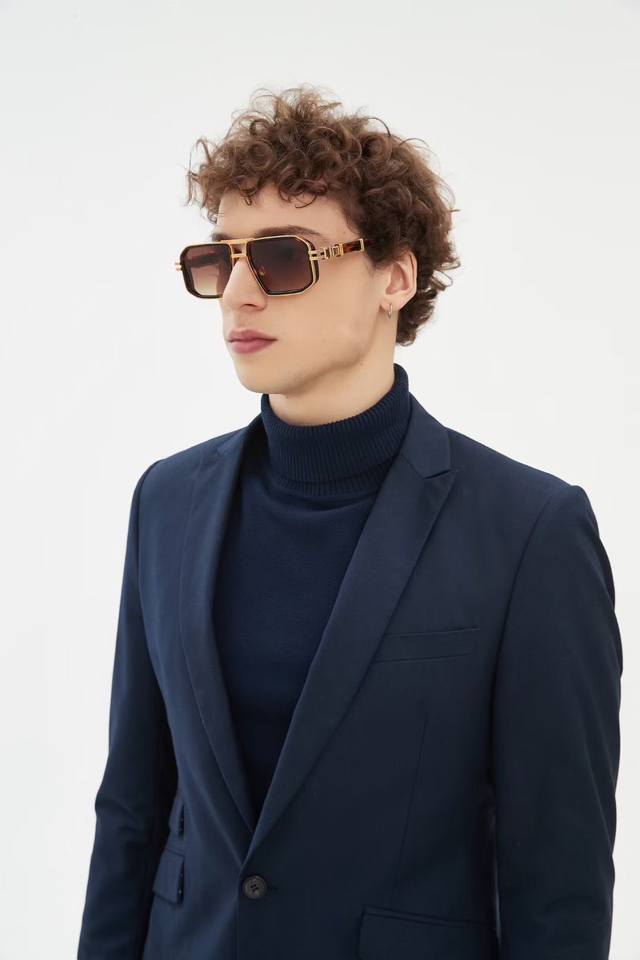 Balmain 巴尔曼Model：Bps-278-57 Blk- Gldsize：57口19-145