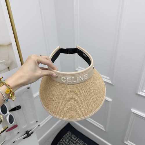 跑量 Celin～夏季新款空顶帽 黑胶底防晒定型帽！