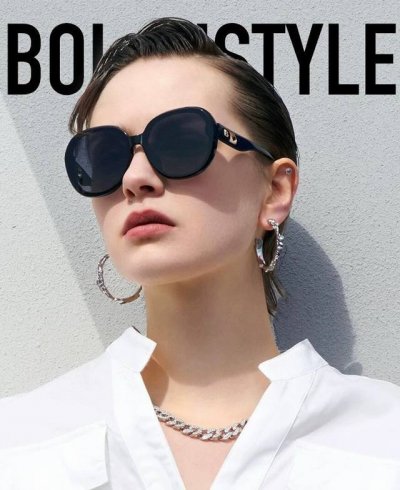 Gucci古驰 Gg圆框太阳镜 完美品质 独特设计 适合各种脸型 亮相时装周 超时尚百搭 实物精致 情侣款 男女均可佩戴 型号：G0388