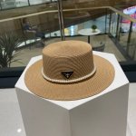 prada 普拉达草帽，高级定制，超好看帽型珍珠配饰，头围57Cm
