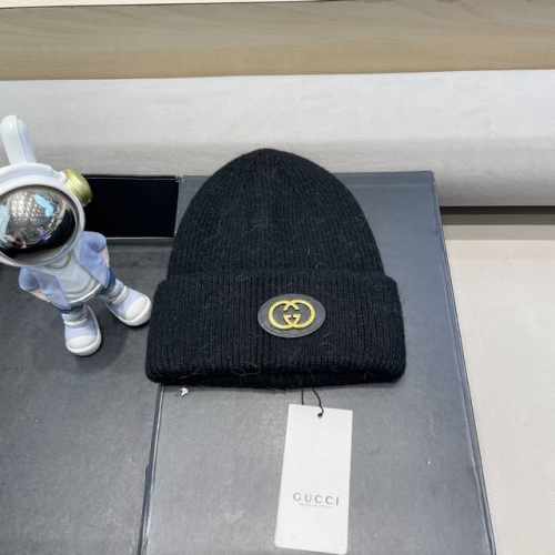 Gucci古奇秋冬新款毛线帽，羊毛面料，男女同款