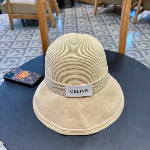 赛琳Cellne2024新款蝴蝶结开衩渔夫帽子女夏季出游遮阳防晒草帽可折叠太阳帽