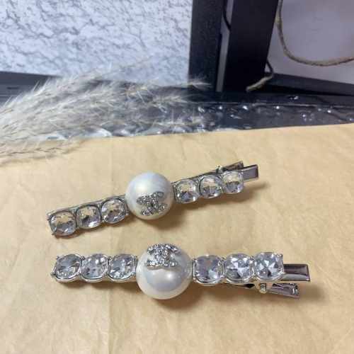 Chanel小香 Chanel发夹 满钻珍珠 Logo边夹刘海夹压夹日常精致小单品 气质百搭小仙女必入单品 宝藏款 闭眼入推荐款 一对
