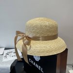 110￥ chanel香奈儿麦秆草帽，灯笼帽，头围57Cm