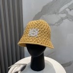 罗意威Loewe 新款针织盆帽，高密度制作，一顶超级有品位的针织帽了~出街首选！帽型超美腻颜色妥妥，轻便携带！小仙女人手必备 头围57Cm