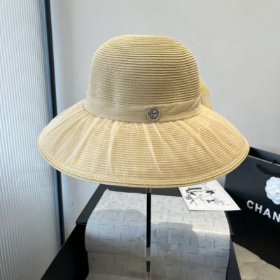 miumiu缪缪新款蝴蝶结盆帽 高端定制 头围57Cm