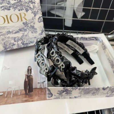 配包装盒 Dior 迪奥 D家新款发箍，时尚百搭！简单实用 小姐姐必备