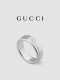 新款]Gucci古驰斜纹互扣式双G戒指6M尺寸6-11