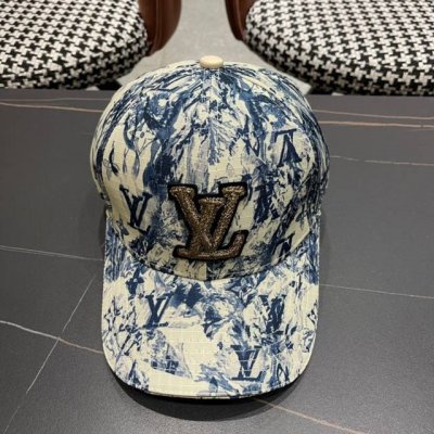 Lv 路易威登 新款老花原单棒球帽，1:1开模订制，做工细致完美，质量超赞，基础头围56，贴片可调节。