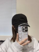 巴黎世家Balenciaga刺绣原单棒球帽质量非常棒休闲时尚百搭款男女同款！