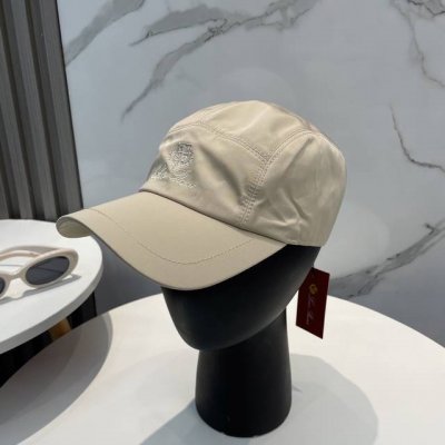loro Piana 诺悠翩雅 专柜新款高版本棒球帽，大牌同步，超好出货！ 颜色做的太特别了～ 闭眼入 全是显白的颜色 男女同款