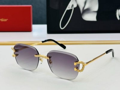 原版Cartie* 卡家 官网经典款 太阳镜 Ct0603S Size：57口20-142 电镀工艺精湛大牌品 J戴起来气质十足！
