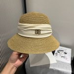 120￥P Chanel香奈儿草帽，细草制作，可折叠，头围57Cm