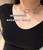 Chanel 25海洋系列满链条颈链 满钻链条贝壳 钳子 小鱼感觉格外可爱 超有质感 时髦精必备单品章若楠同款 百搭单品