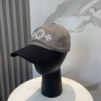 克罗心 新款拼色棒球帽，个性时尚经典十字架标志，休闲带点酷酷的感觉，中性款 男女同款！超好搭！ 头围:56-58Cm均可