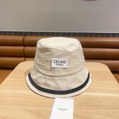 Celine赛琳 春新款小桶帽渔夫帽 凯旋门元素超好搭配 出街单品