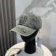 Balenciaga巴黎世家新款洗水牛仔棒球帽，很酷的色系，男女佩戴都有不同Style，第一批抢先出货！巴黎粉必入款！