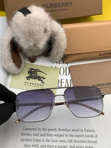 p80 Burberry 巴宝莉 男士太阳眼镜 正版蛤蟆 太阳镜 高品质 不挑脸 火的狠 新款无死角型号：B62306
