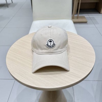 蒙口Moncler春款新款个性棒球帽，高品质透气性巨佳，四季佩戴款 高颜值时尚单品男女同款