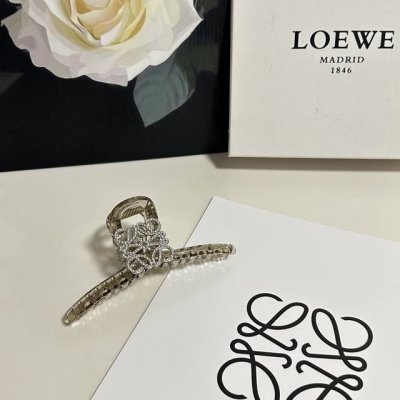 特 单个 配专柜包装 loewe 罗意威 中古Vintage复古捷克钻抓夹 优雅的Girl值得入手 非常好搭配 气质有品位