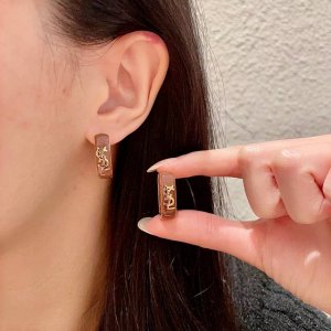 新款 Ysl圣罗兰耳钉 美丽永远敌不过经典 黄金时期的香奈就是最经典 也是最有味道的 女人独立优雅魅力知性复古奢华不繁复 Ysl经典百搭 简约不简单 925银针