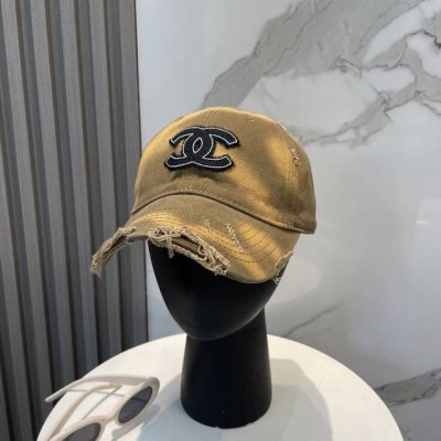 chanel香奈儿 新款简约Logo棒球帽，新款出货，大牌款超好搭配，赶紧入手！