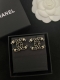 Ch Nel耳钉 太香了！黑色穿皮cc耳钉 0650080 这个设计可以说实在无敌了一致zp材质 上耳优雅温柔，真心好美强烈推荐