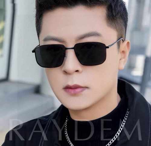 Gucci 男款炫彩飞行员偏光太阳镜 材质：高清尼龙加厚卡槽高清偏光镜片 无边框镜架颜型号：G5227