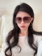 tr偏光系列 Gucci大框太阳镜墨镜 经典的方框设计，不挑脸型，无论搭配大衣还是连衣裙都非常显气质偏光镜片预防紫外线 型号G1606