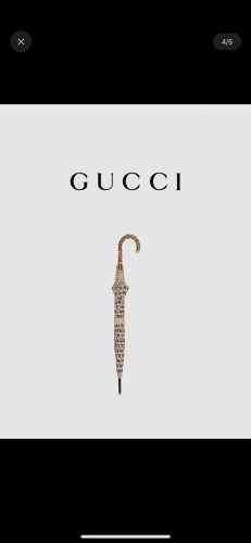Gucci 古驰 长伞 原版包装+防尘布袋 高端手柄 贴合手掌更舒适火爆时尚单品 超轻铝合金伞骨 无论伞面还是伞骨都选用更加轻盈的材质 最新涂层处理防晒隔离高达