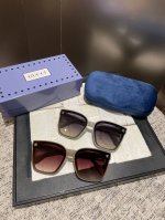 80Gucci 偏光系列 2025新款偏光太阳镜 款式多 。 经典的方框设计，不挑脸型，无论搭配大衣还是连衣裙都非常显气质 偏光镜片预防紫外线配3020