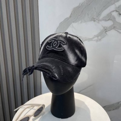 chanel香奈儿 新款简约Logo棒球帽，新款出货，大牌款超好搭配，赶紧入手！