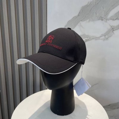 Brunello Cucinelli布鲁内洛 库奇内利 专柜新款高版本棒球帽 大牌同步 超好出货 颜色做的太特别了 闭眼入 全是显白的颜色 男女同款