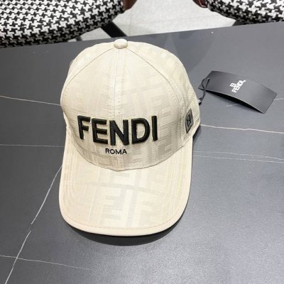 Fendi芬迪 2025老花系列棒球帽 经典Ff中古单品，气质穿搭单品，质量杠杠