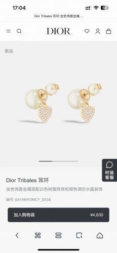 迪奥 新款一线大牌都爱的Dior 迪奥 新品耳环 金属质感逆袭版字母潮范儿抢风头 完全胜任现代年轻人街拍、度假时尚搭成为夏日最炙手的时髦单品...