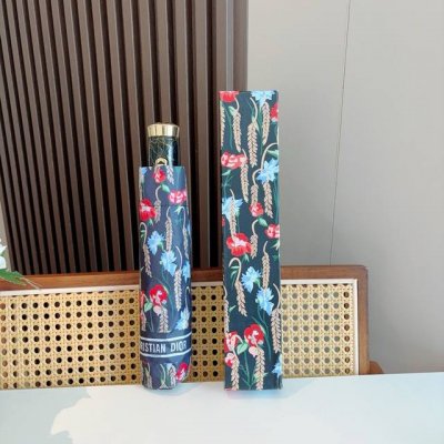 Dior 迪奥 新款 麦穗 三折自动折叠晴雨伞 时尚原单代工品质 细节精致 看得见的品质 打破一成不变 色泽纯正艳丽