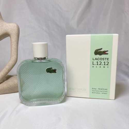 专柜品质 情侣Lacoste鳄鱼清新之水男士淡香水L.12.12 Blanc Eau Fraiche 100Ml 木质清