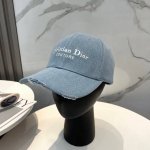 特批 60 Dior新款刺绣牛仔棒球帽，纯棉内里，轻盈透气！质量超赞，基础头围56，可调节
