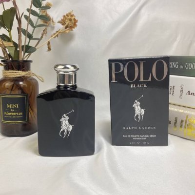 专柜品质 保罗拉尔夫劳伦Ralph Lauren polo Black黑色马球男士淡香水125Ml 超凡男士香水。带出现代，大胆和成熟的气质。香调有冰芒果，银艾