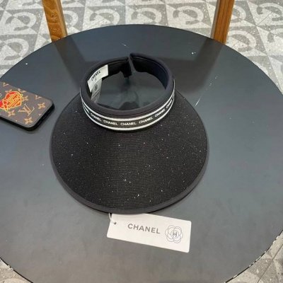 chanel香奈儿 2025夏季新款小香遮阳帽空顶帽，大牌出货，超方便！好搭！出街必备